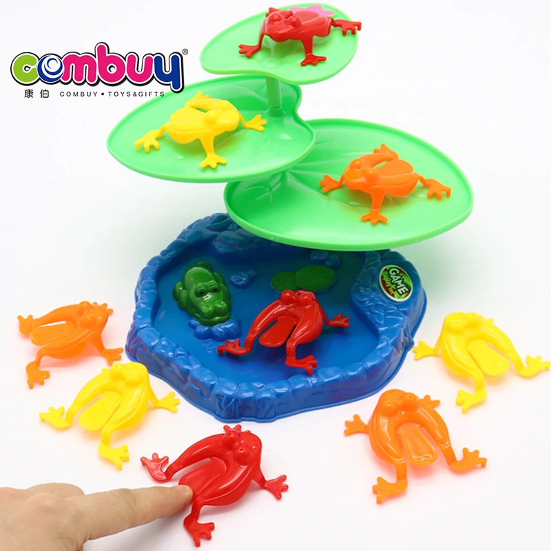卸売 面白いプラスチック製 クレイジーなジャンプをするカエルの