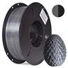 PLA Silk Dual Silver- Black 1kg