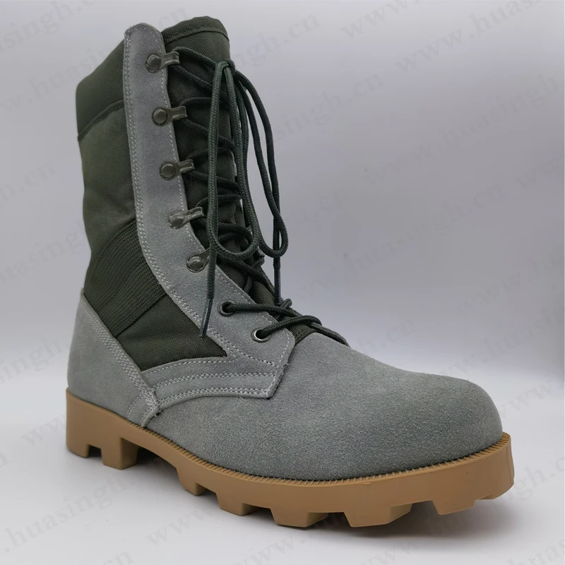 WCY green Suede Leather +nylon Original Altama Jungle Hunting Boots for Tropical Weather