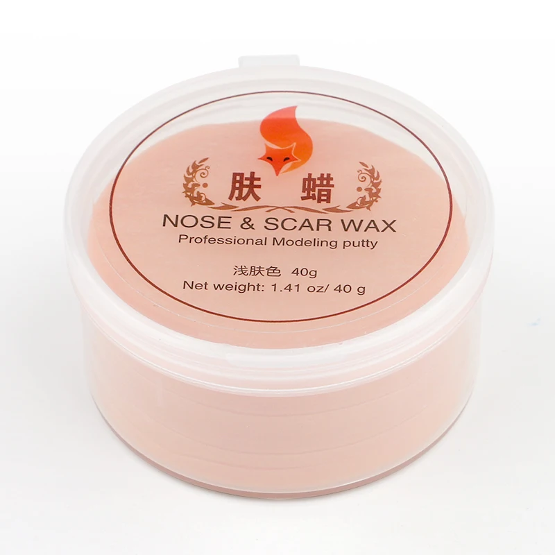 50G Fake Scar Wax Halloween Nose Modeling Putty Wound Fake Scar Make-Up  Putty Skin Wax Cosmetic