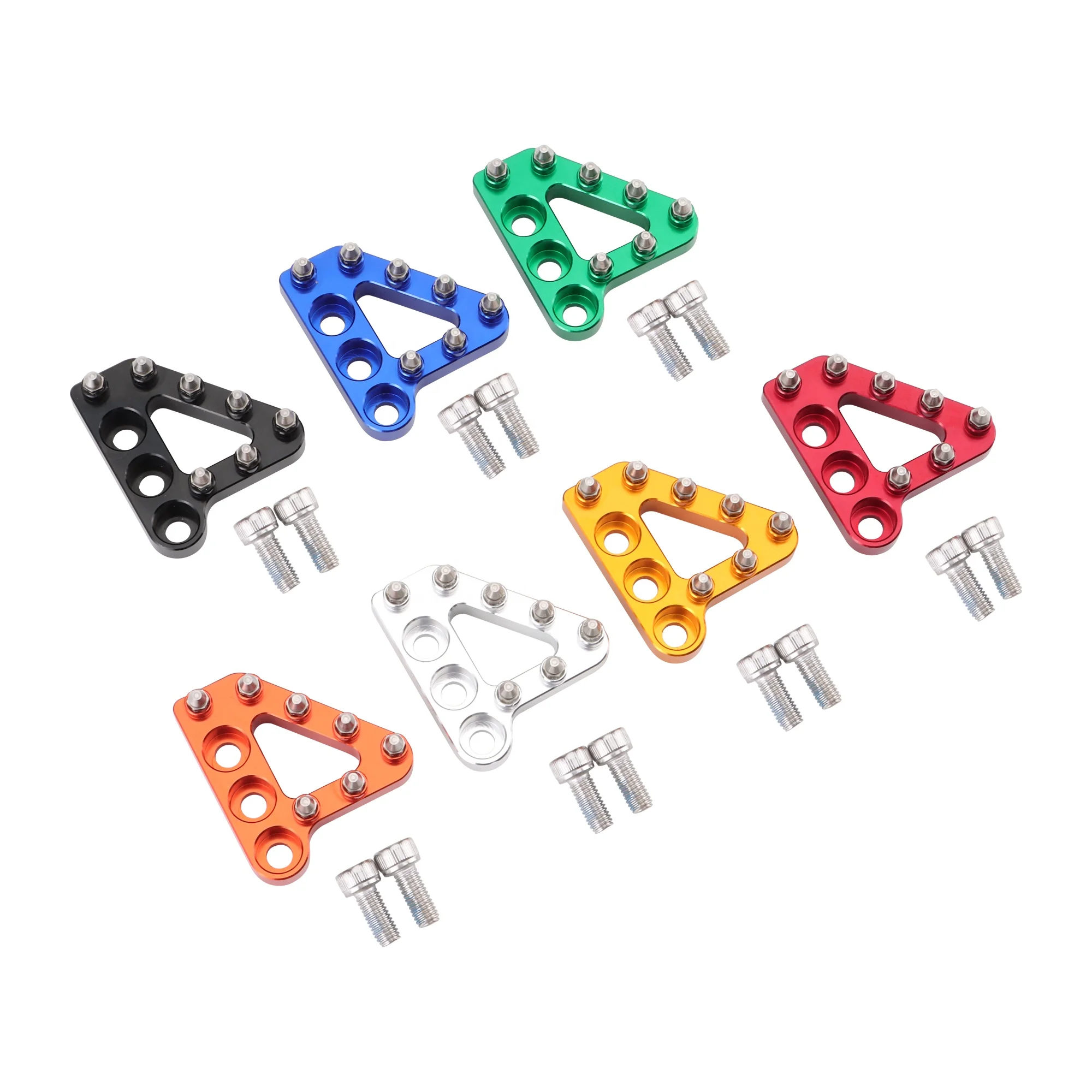 GOOFIT Gold Bremspedale Motorrad - CNC Aluminium Für Dirtbikes 125-500ccm