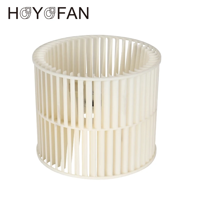 Dual Inlet Multi Sizes Centrifugal Fan Impeller Plastic Wind Wheels Centrifugal Exhaust Fan Blower Blades