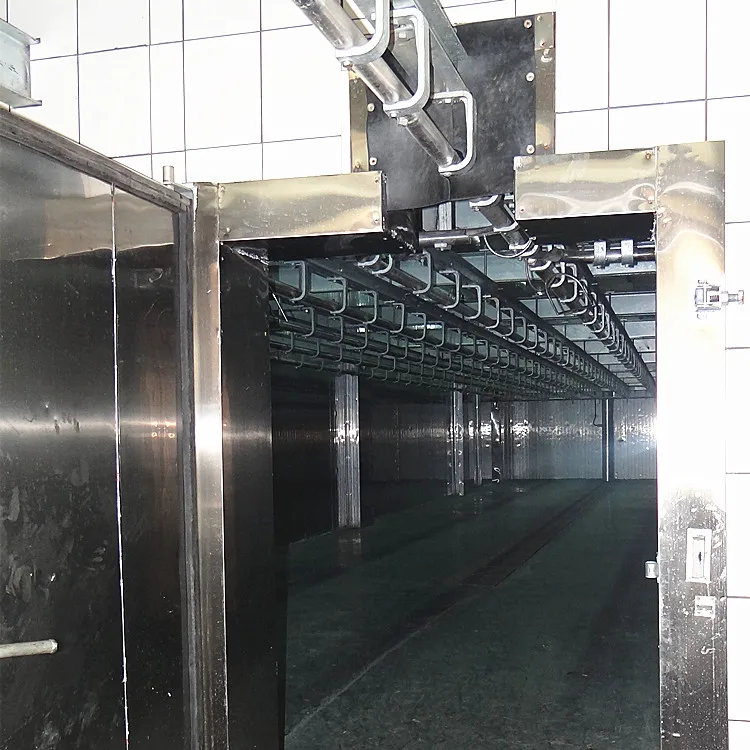 Commercial slaughtering walk in meat cold and freezer room sow slaughterhouse