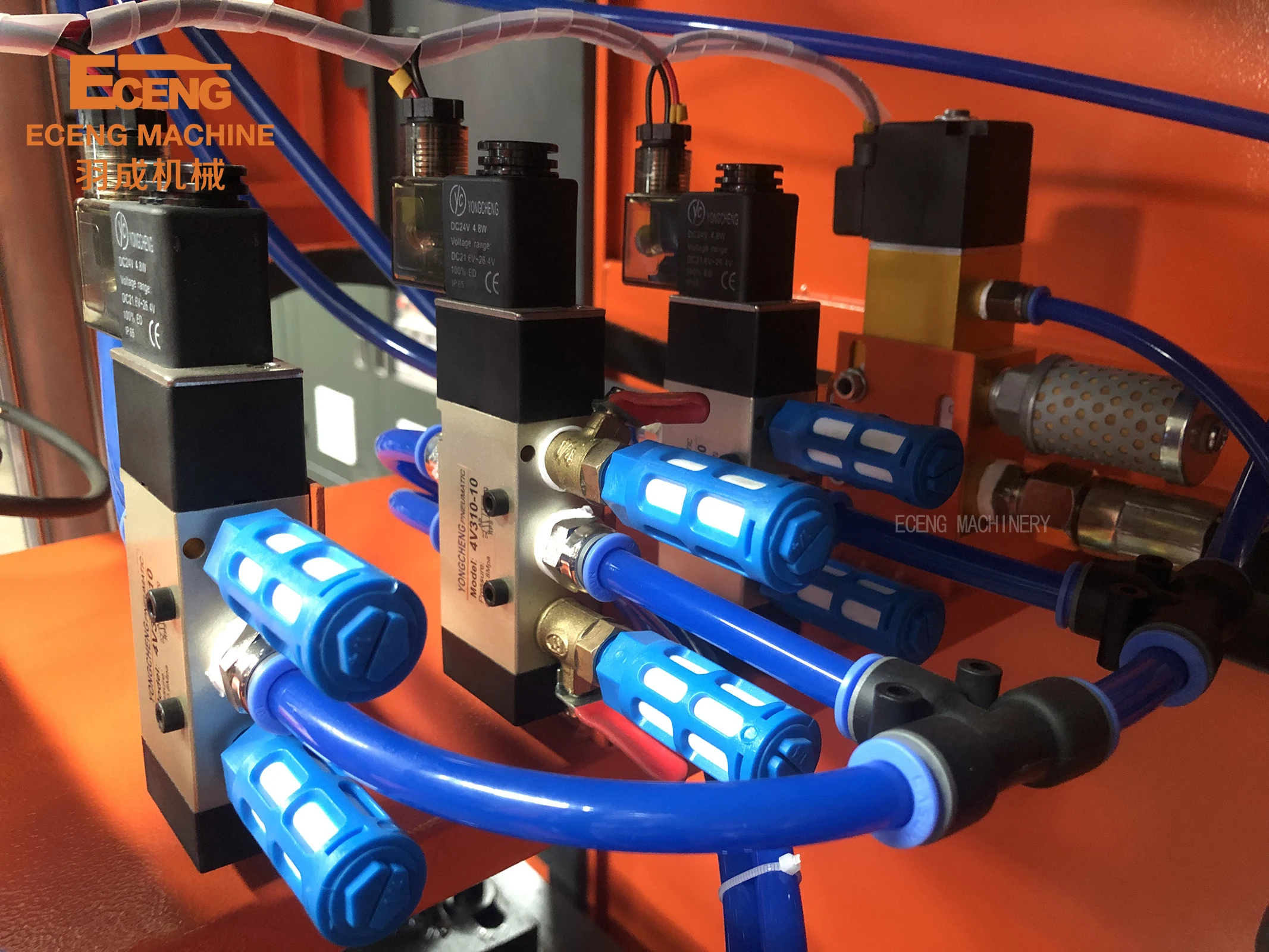 Semi Auto 5 Liter Plastic Bottle Making Machine - PET Bottles