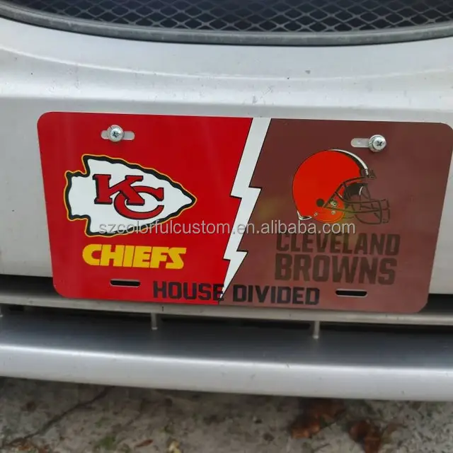 High Quality Aluminum Kansas City Chiefs Sorority Greek Letters Car License Plate Buy Kansas