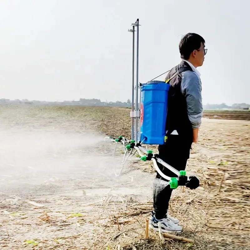 Pulverizador Costal Elétrico com Bomba de Múltiplos Bicos, Equipamento Agrícola para Trigo e Milho, Componente Essencial do Motor Fabricado na China