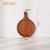 Ebony wood, 25*18*2 cm (pizza groove design)