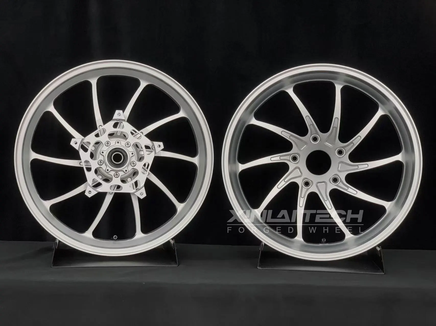 XL Custom Forged Motorcycle Wheels for BMW R1250RT 17 Inch Forged Aluminum Rims Anodized Finish Custom Motorcycle Rims - Image 5