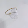 Gatito barba transparente 1 pack-llavero dorado