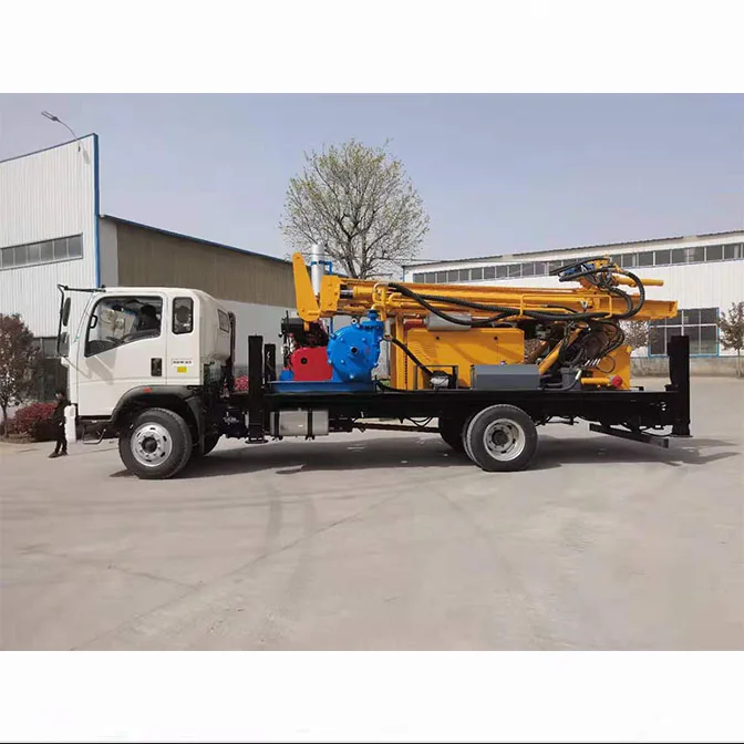 
 KW300 Vehicle mounted water well drilling rig