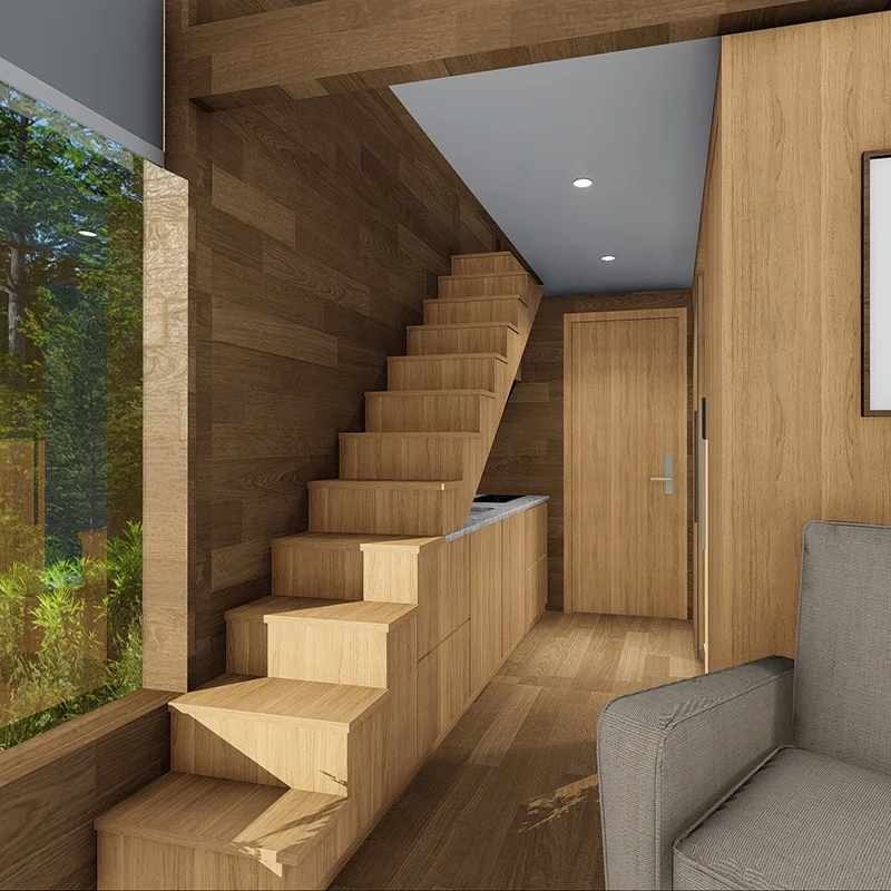 Low Price Container House with Good Quality Homestay Hotel Prefab Houses Light Steel Villa Prefab House