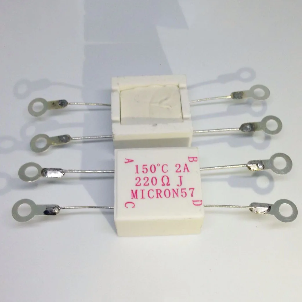 Temperature Control Resistance 150deg C 2A Elevator Thermal Fuse