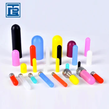 TONGDA Vinyl Cap Protective Cover Rubber Plug Soft PVC Thread Protection Dust-Proof End Cap for Screws and Bolts