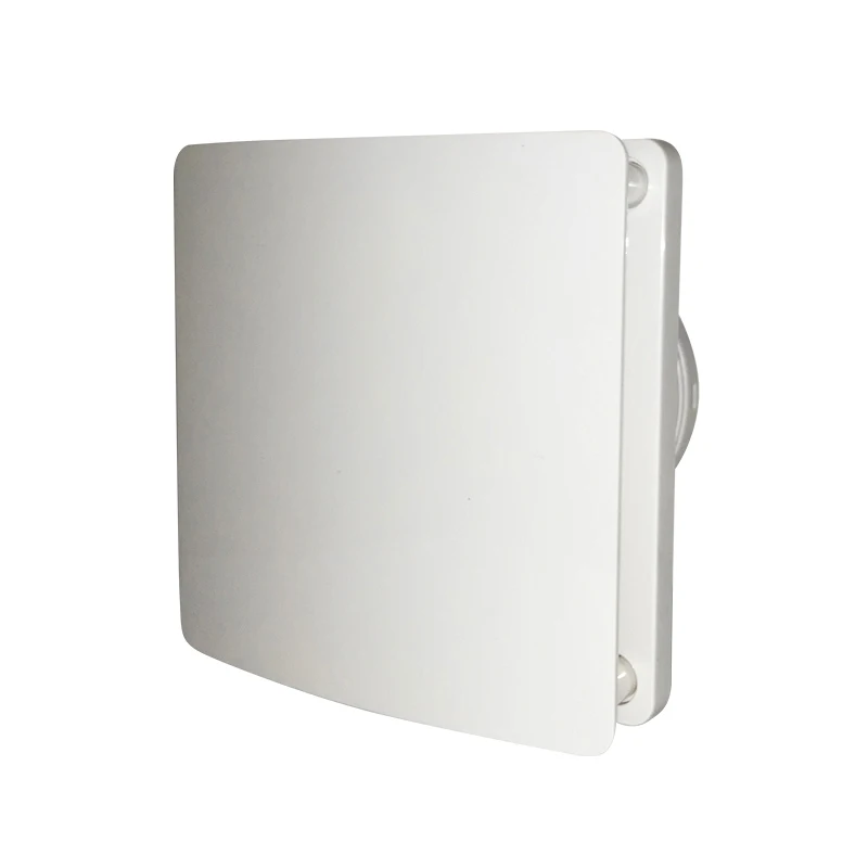 2022 новый тонкий дизайн бесшумный электрический вытяжной вентилятор Всасывание воздуха Осевой поток вытяжной вентилятор с датчиком влажности