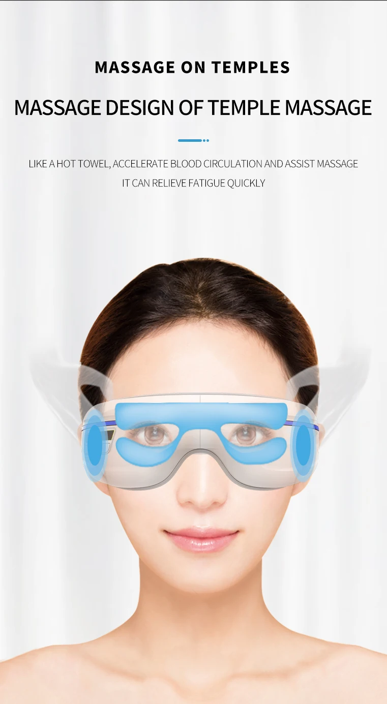 Good Selling Portable Massager Intelligent Heating Eye Mini Vibrator