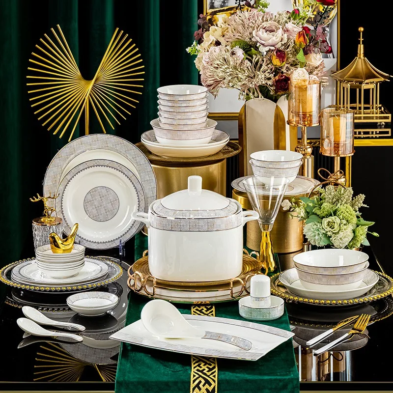 Dinner Plates Sustainable Dinnerware Brands Luxury 60pcs Bone