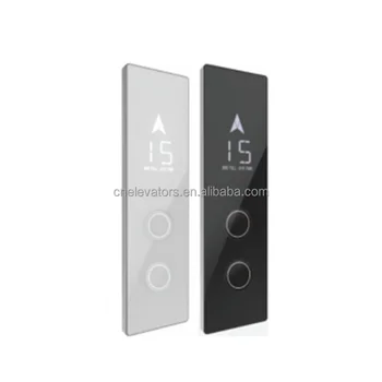 Modern Design Elevator LOP No Bottom Box Lift Landing Operating Panel with Touch Button For Hotel