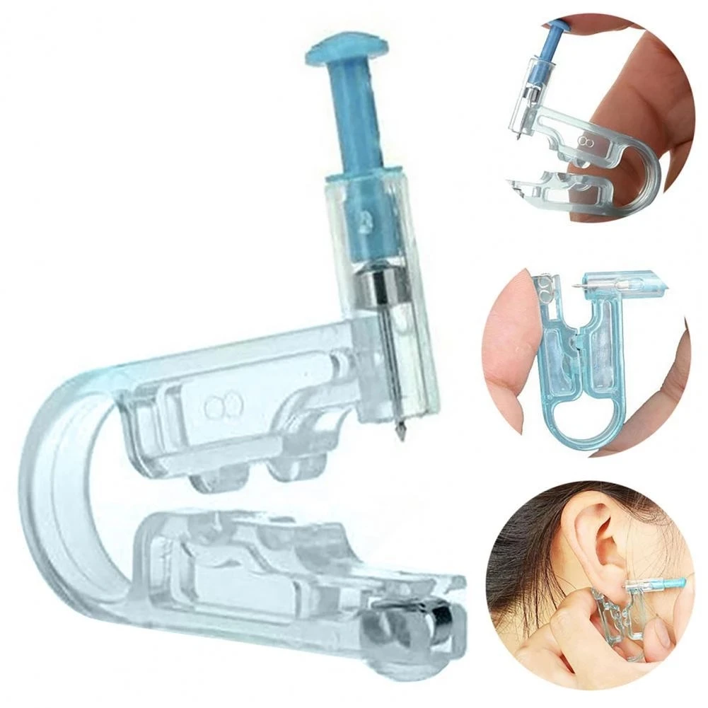Set Piercing Kit Asepsis Disposable Sterile Ear Piercing Unit