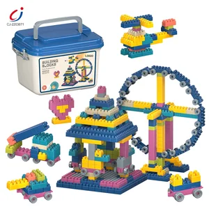 Chengji Kindergarten Plastic Building Blocks Toy Educational Diy Construction Building Block Toys Set for Kids