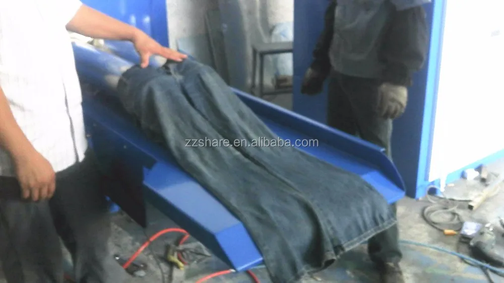 Automatic Jeans Garment Finishing Machine Garment Manufacturing Machinery