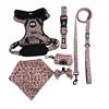 Estampado de leopardo (juego de seis piezas)