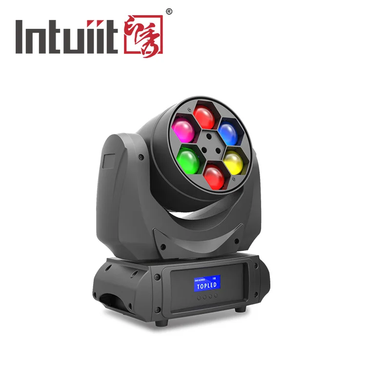 LED Stage Light 6x10W 4 In 1 RGBW Bee Eyes Type LED Effect Moving Head Light | XY-007A