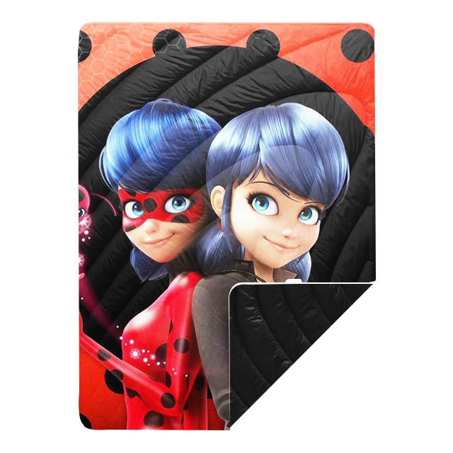 Новое поступление, одеяло с волшебной божьей коровкой, одеяло из переработанного утилитарного пуха для кемпинга, одеяло