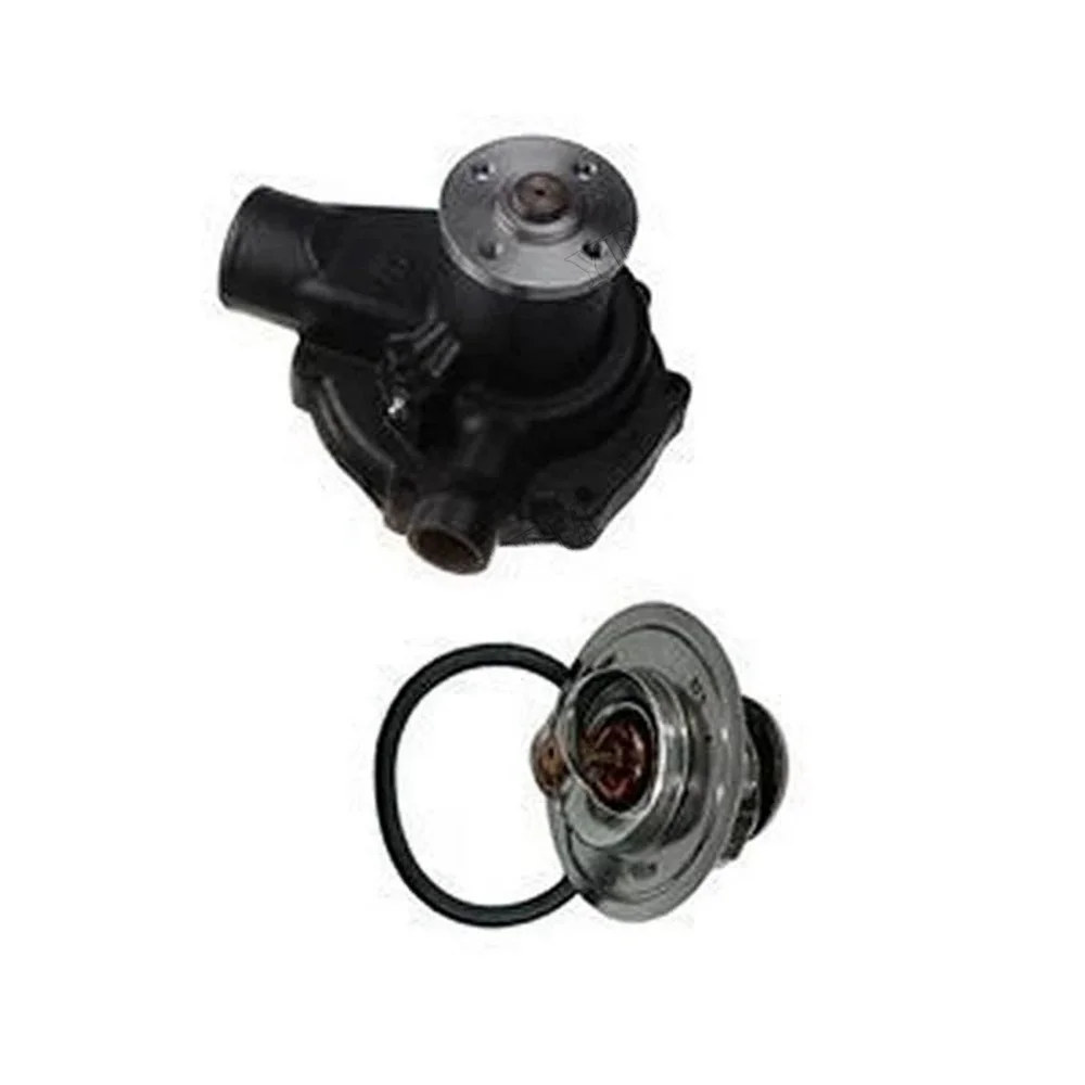 Water Pump VAME995307 with Thermostat VAME995300 for Mitsubishi Engine 6D16 6D16T Kobelco Excavator SK290LC-6E SK330LC-6E