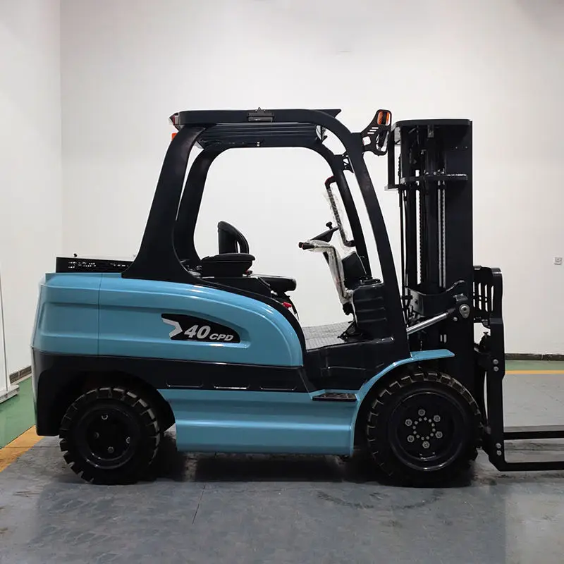 3 Ton Electric Forklift - Zero Emission for Warehouse/Factory, 3000kg Capacity with CE/IP54 Certification