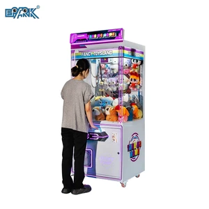 Toy Crane Game Machine Coin Operated Arcade Fancy Toysland 2 Crane Claw Machine Open A Claw Machine Shop