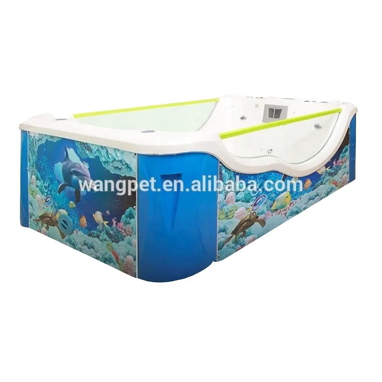 Large dog bath SPA machine acrylic pet massage bathtub swimming pool bubble  surfing