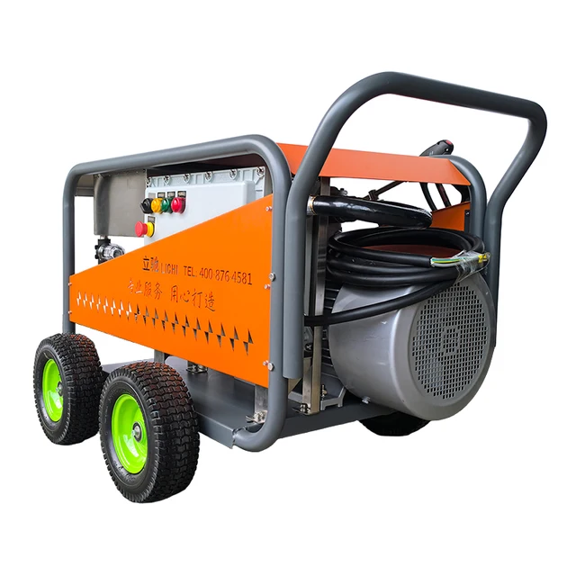 Ultra-High Configuration High Pressure Cleaning Machine: 500Bar, 22L/Min, Explosion-Proof Motor