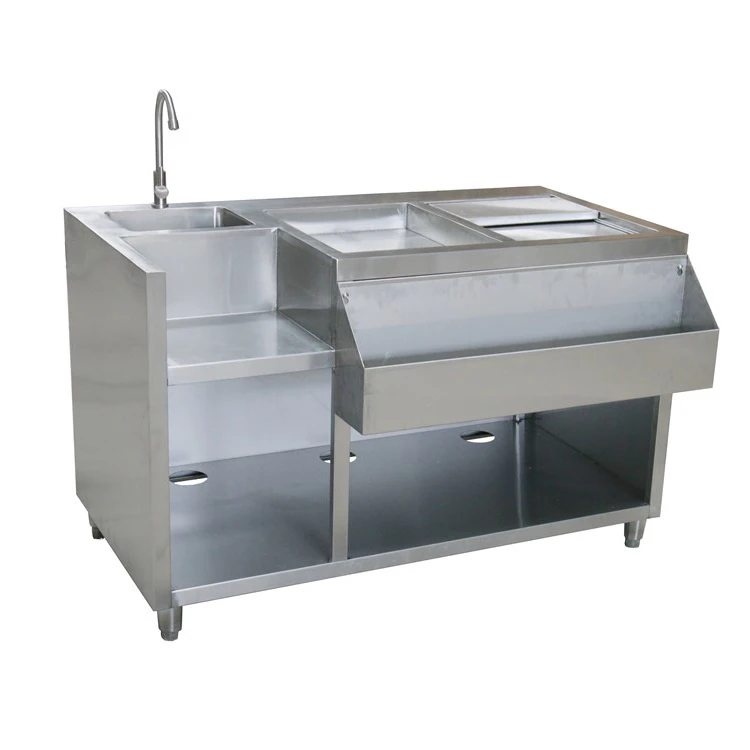 Stainless Steel Cocktail Station