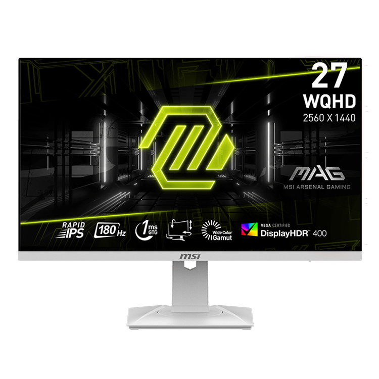 MSI MAG 274QRFW 27 Inch Monitor - 180hz, 1ms Response Time