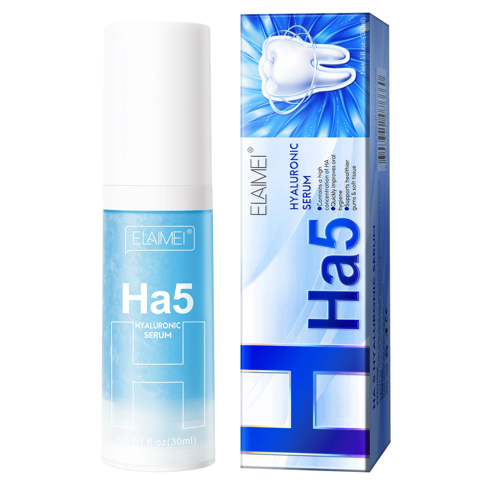 Зубная паста ELAIMEI для осветления зубов неинвазивная зубная отбеливания