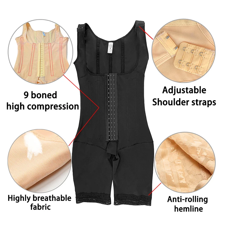 New Arrival High Compression Post Surgical Surgery Stage 2 Fajas