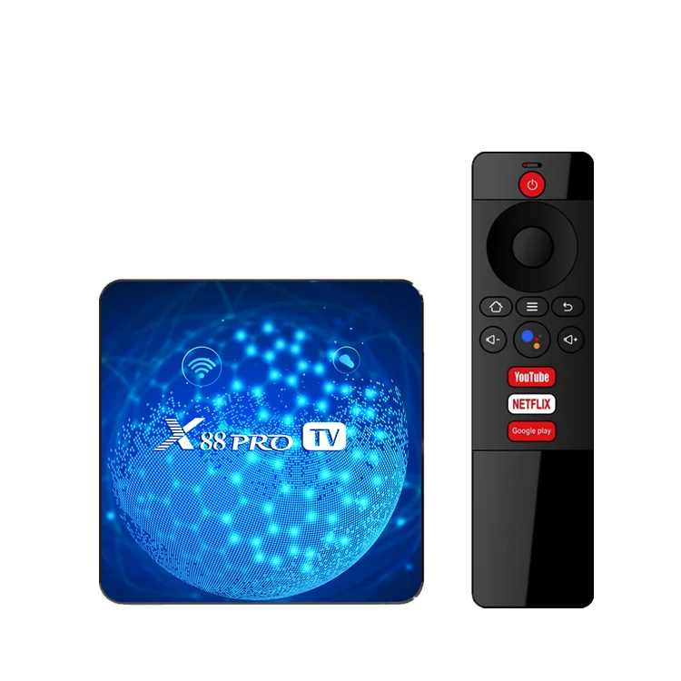 4gb Ram X88 Pro Netflix X88 Pro X3 Android Smart TV Box With 4GB