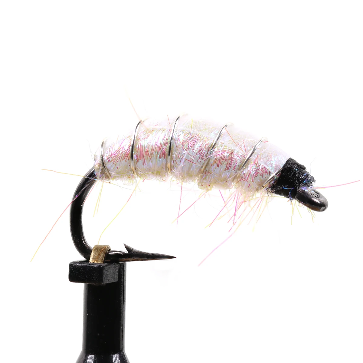 2 Pcs Realistic Brown Nymph Scud Fly Lures - Trout Fishing Bait, Soft Plastic Artificial Insects - View #9