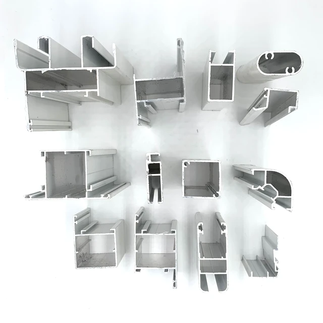 Senegal Jiandun Aluminium Profiles Aluminum Door and Window Profile Durable Metal Building Materia