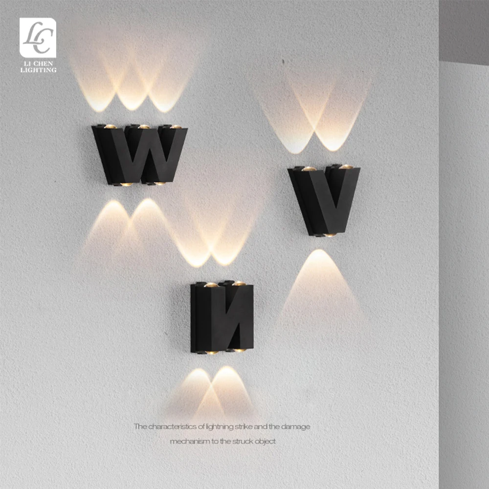BD25 Wholesale Outdoor Waterproof Ip65 Decorative Surface Mounted Indoor Wall Lamp Lights for Home   