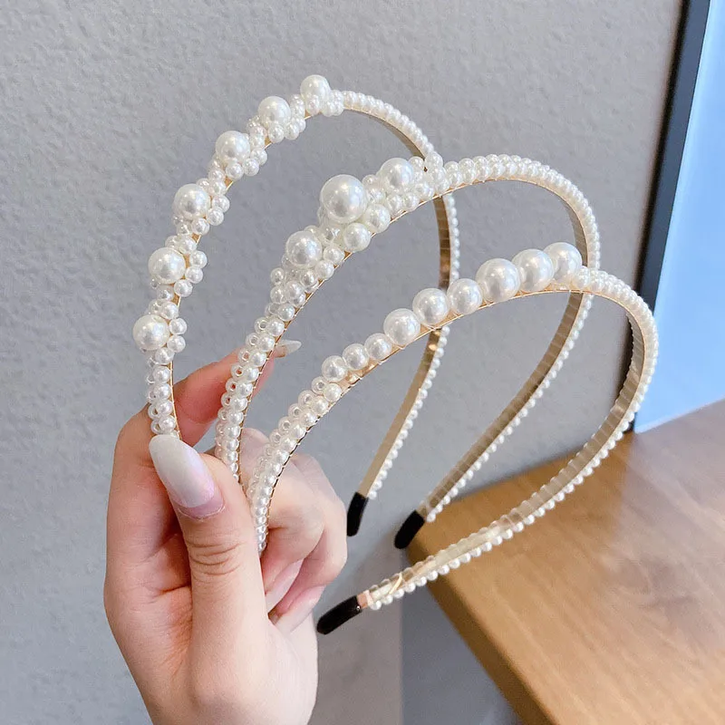 pearl headband knot headband trend