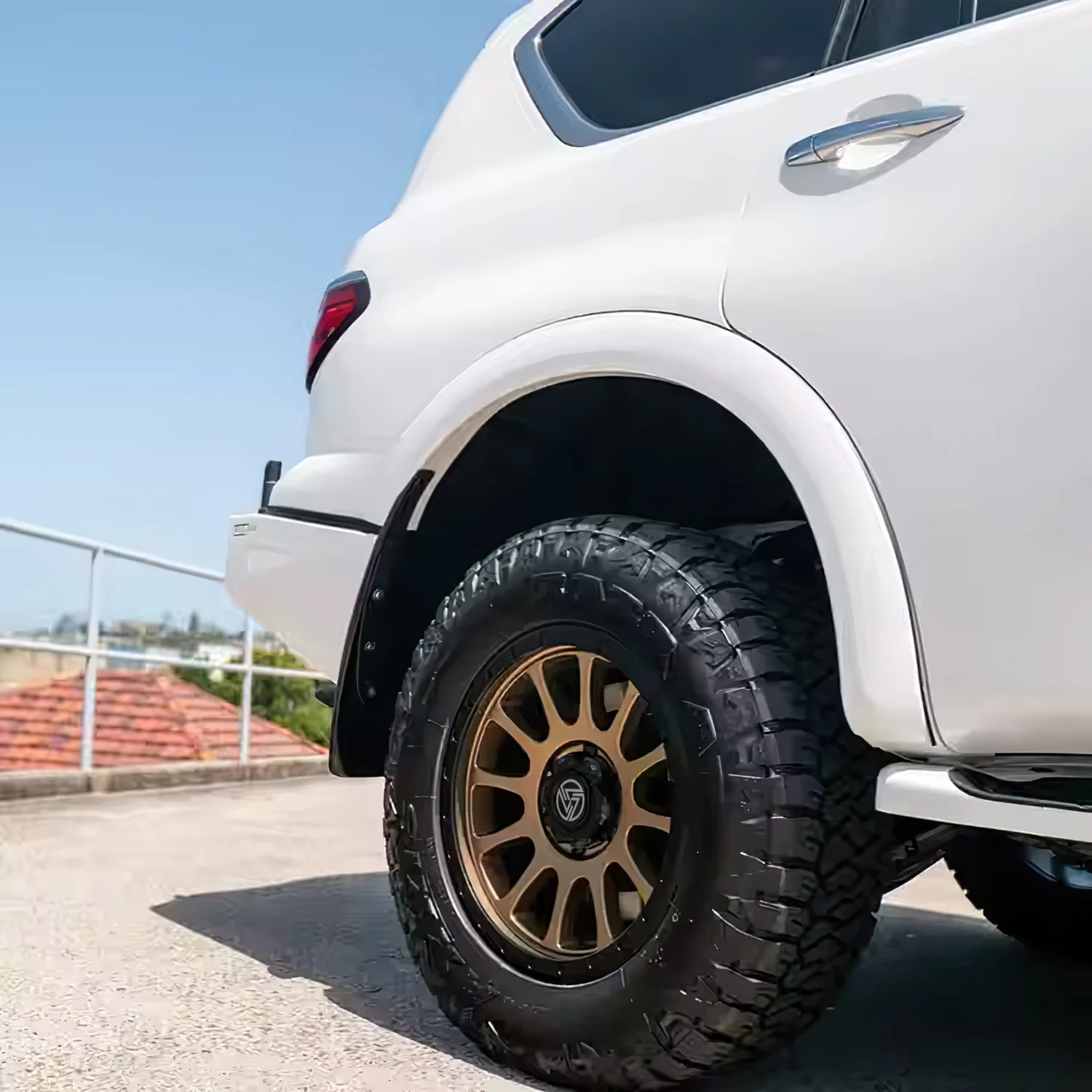 XL 4x4 6x139.7 Rims Concave Design 5x150 Offroad Beadlock 17 Inch Wheel for Y60 Y61 Ford Jeep JK H2 Pickup Suv Wheels - Image 1