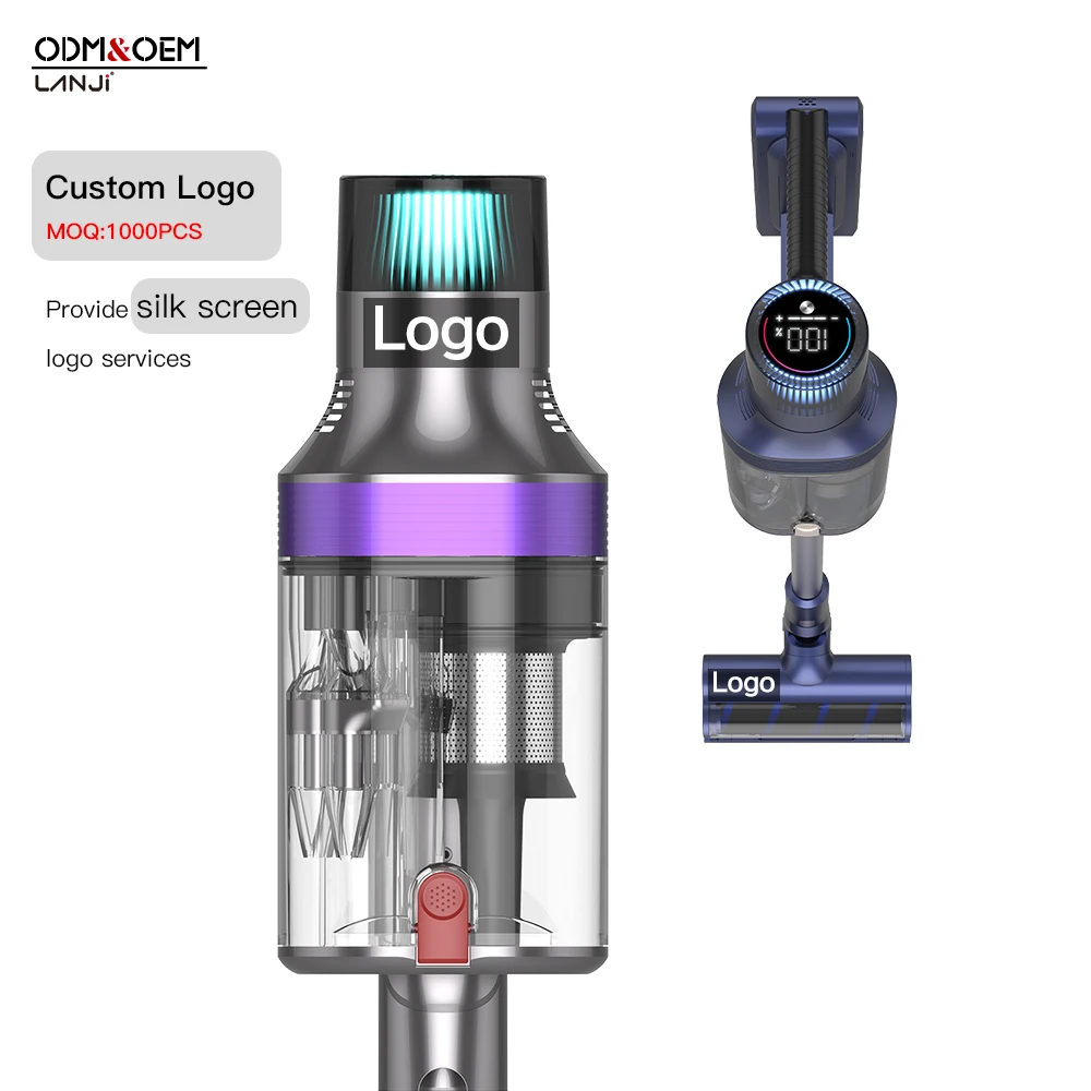 Cordless S700 Smart Vacuum Cleaner Double-Cup Electric Cyclone Aspiradora  Inalambrica for Home Carpet Sofa Cleaning for Hotels