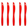 Couteau rouge 10 pièces