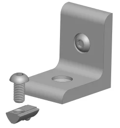 6061 aluminum T slot bracket assembly specifications