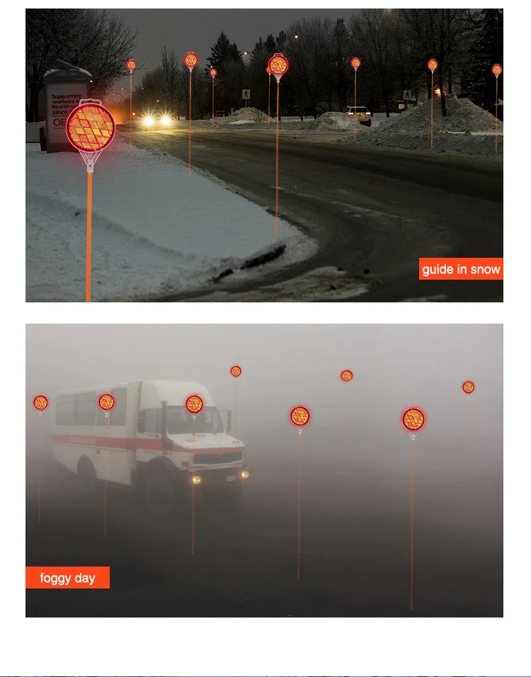 Reflective Traffic Signs Reflective Film+fiberglass Rod Prism Reflection Light Buy Reflective