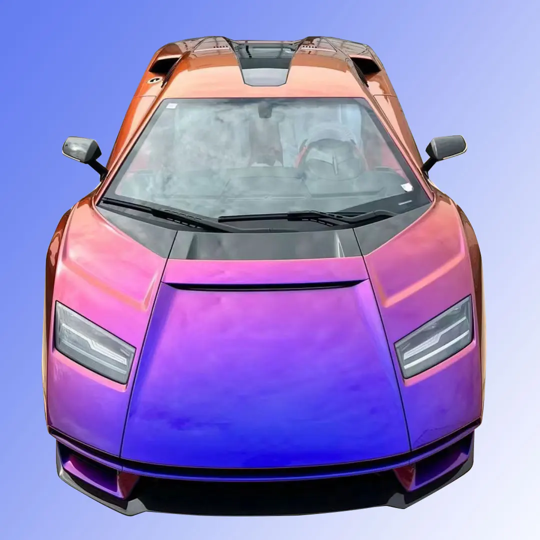 Blue Purple Orange Chameleon Pigment Powder Pearl Pigment Loose Shimmer Automotive Coating Car Paint Pigment