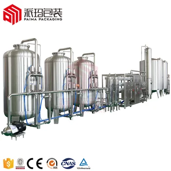 Industrial reverse osmosis EDI water treatment equipment for lake water