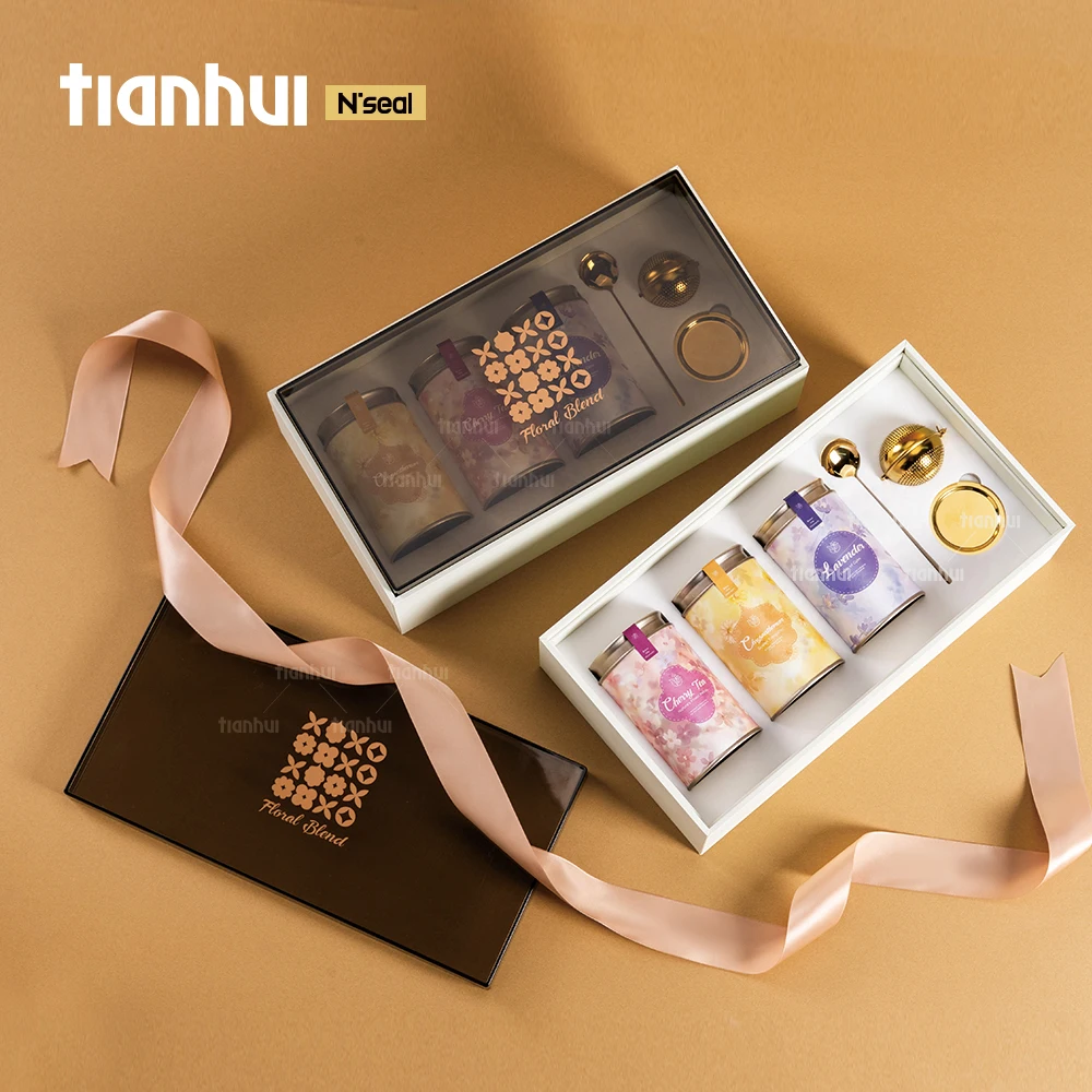 صندوق هدايا بشفافية علوية من الأكريليك الشفاف - مثالي لتقديم الشاي والقهوة والهدايا الموسمية