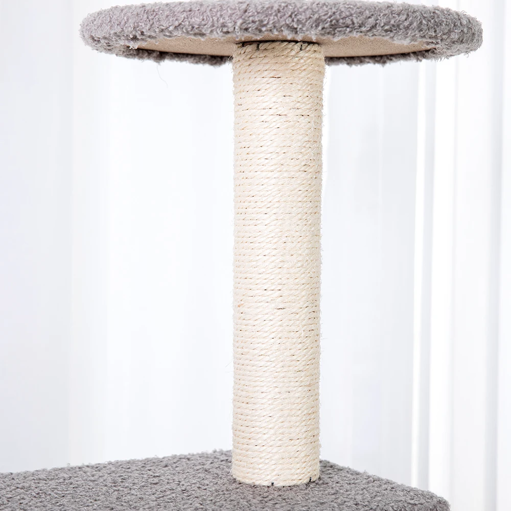 Wholesale Customized Shape Multi-level Cat Tree For Climbing And Scratching supplier